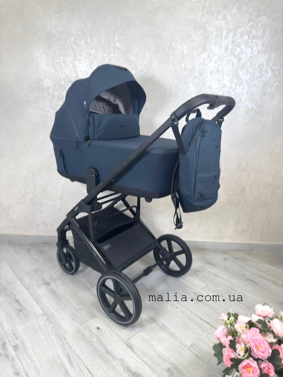 Коляска універсальна CARRELLO Alfa 2025 CRL-6522 2в1 Denim Blue