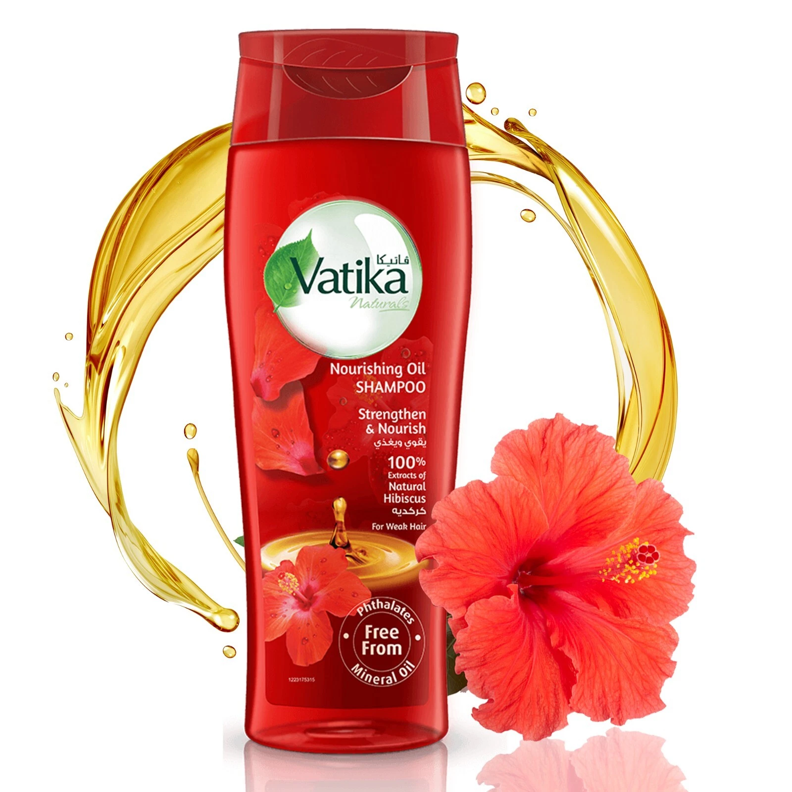 Vatika Nourishing Oil Shampoo Hibiscus Ватіка Живильний шампунь з гібіскусом 425 мл