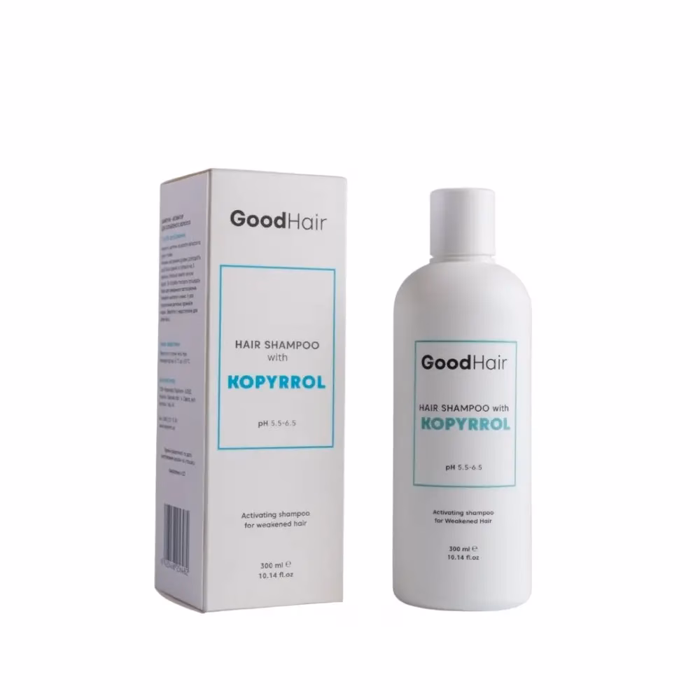 Шампунь проти випадіння волосся з копірролом Good Hair- Hair Shampoo with Kopyrrol 300 мл