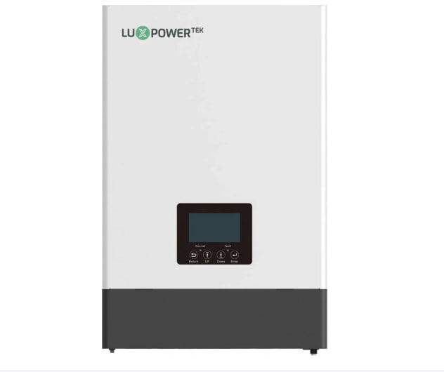 Гібридний сонячний інвертор LuxPower SNA6000 Wide PV (6000Вт/48В, 1 фаза, 2xMPPT 100-480V: 2*4000W, макс. зарядний струм AC+PV 140А, WiFi, Bluetooth)