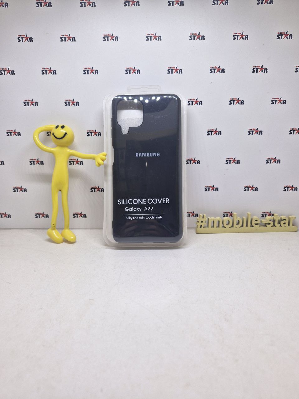 Silicone Case Full for Samsung A22 4G (A225) Black