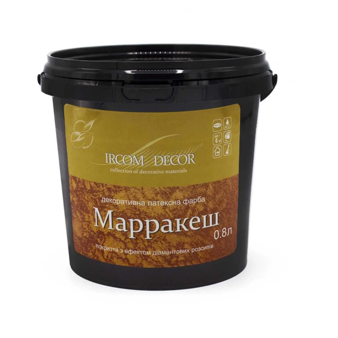 Декоративна фарба ІРКОМ “Марракеш” 0.8 л