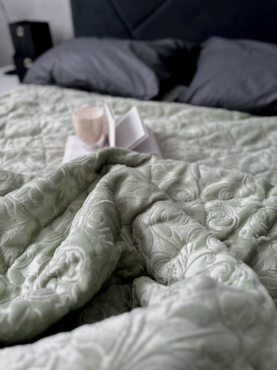 Покривало Оливка тисненння