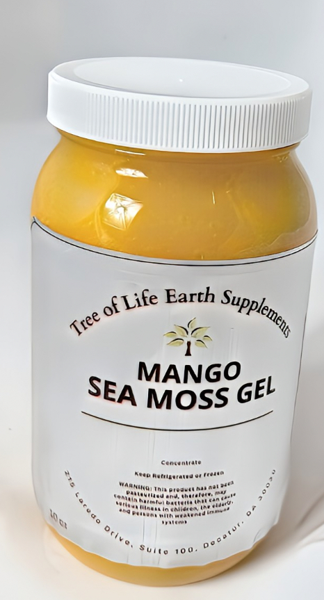 Fresh Mango Sea Moss Gel 16 OZ