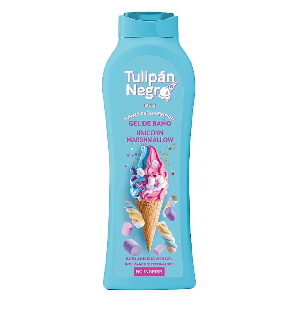 TN Гель для душу TULIPAN NEGRO YUMMY CREAM Зефірний єдиноріг (650 мл)