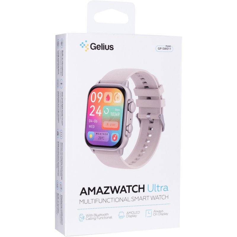 Смарт годинник Gelius Amazwatch Ultra (GP-SW011) Titan