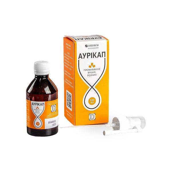 Аурікап р-н  вушний 100мл