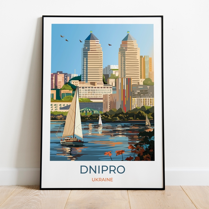 Dnipro - A view of the city