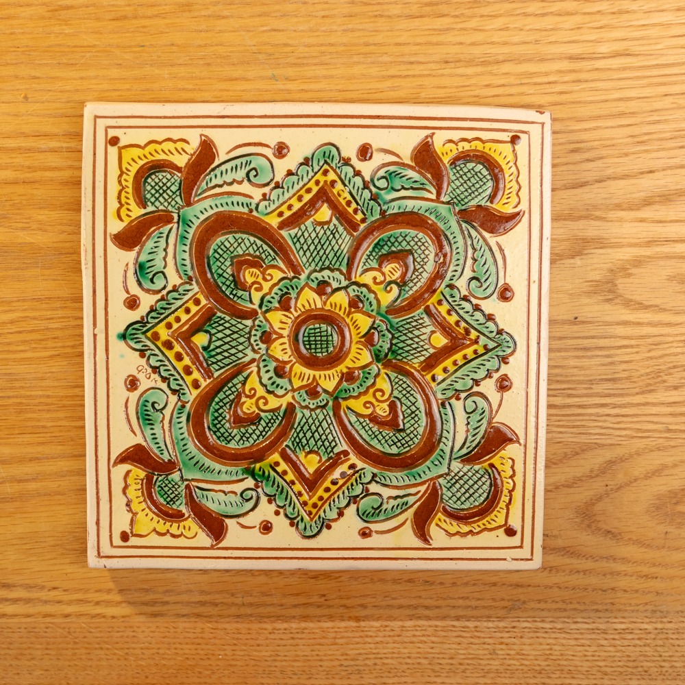 Декоративна плиточка "Завитки", 20*20 см