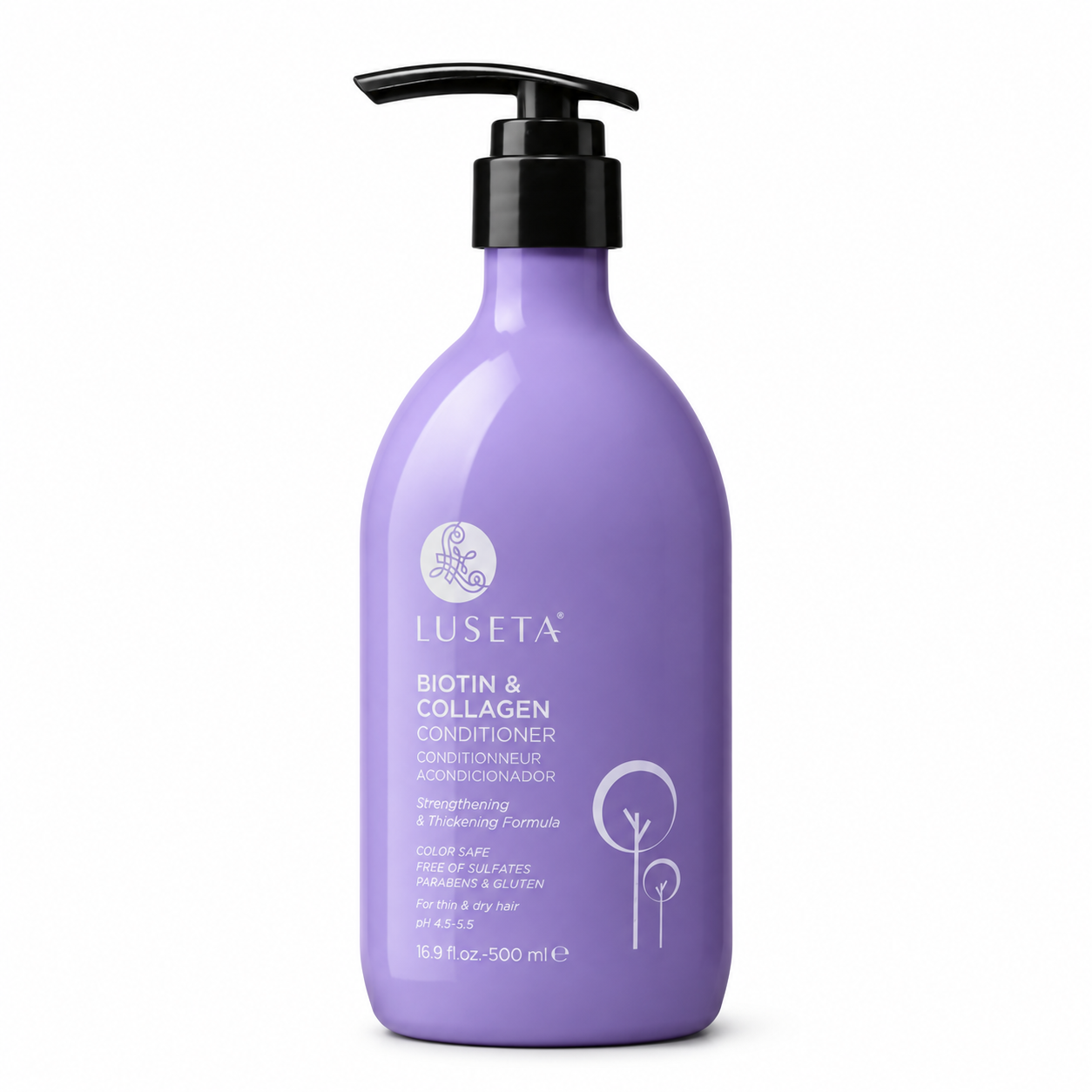 Кондиціонер для тонкого та ламкого волосся Luseta Beauty Biotin & Collagen