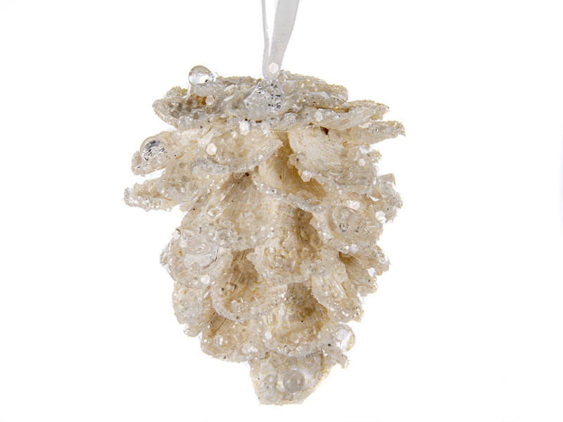 Ялинкова прикраса "ШИШКА" 10х9см