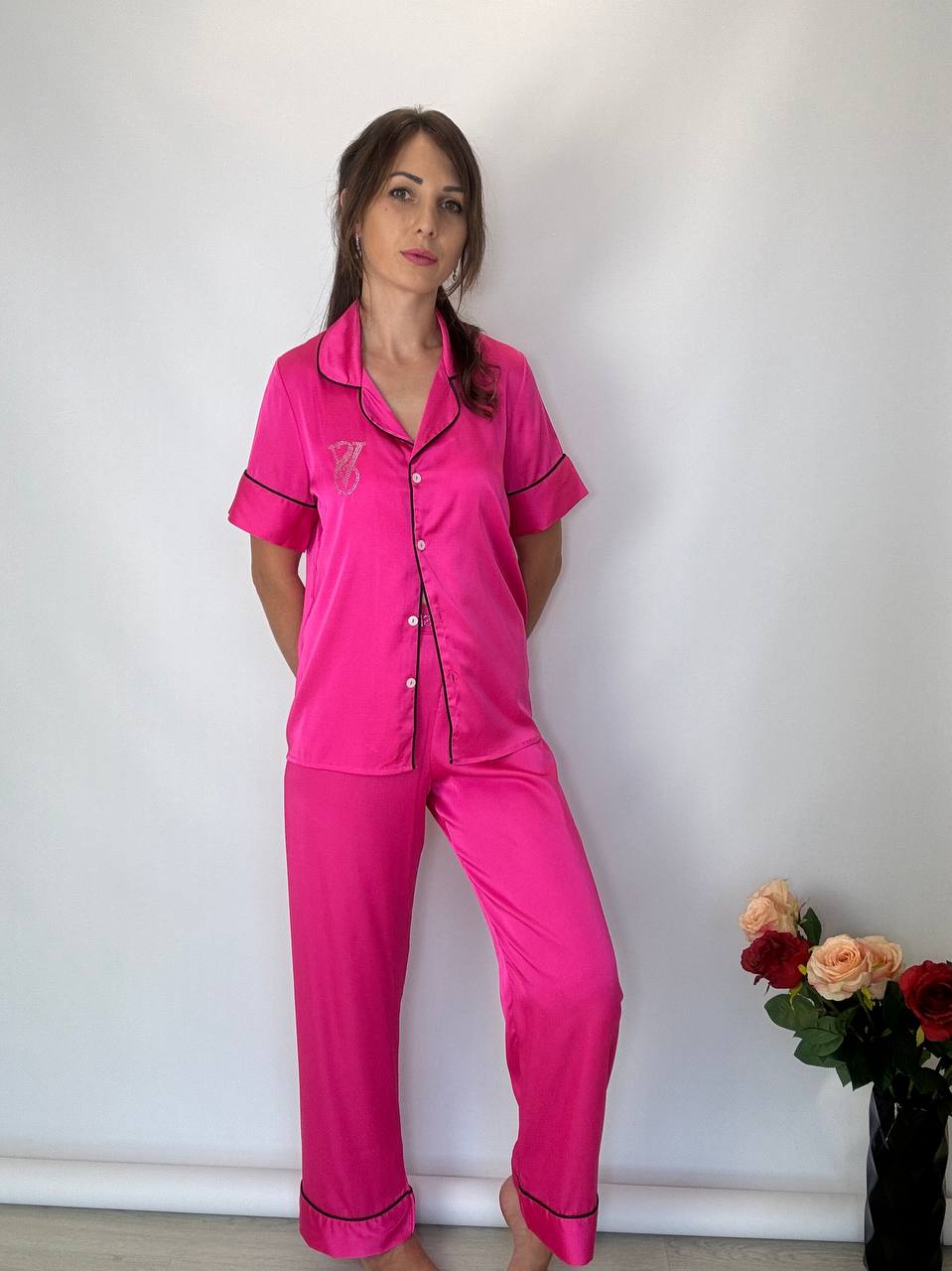 Жіноча піжама із шовку Victoria's Secret S / M / L / XL