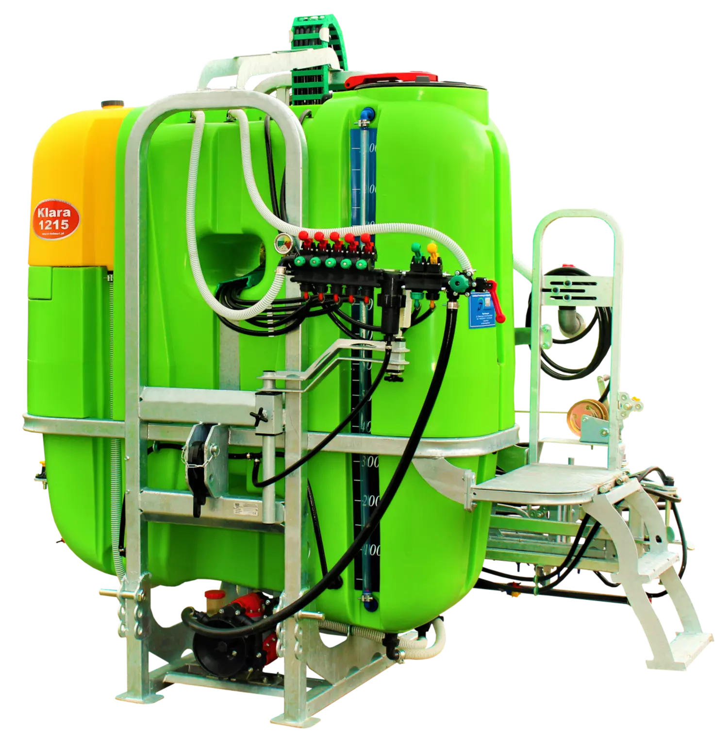 Обприскувач польський навісний оцинкований Tolmet Klara 1200/18