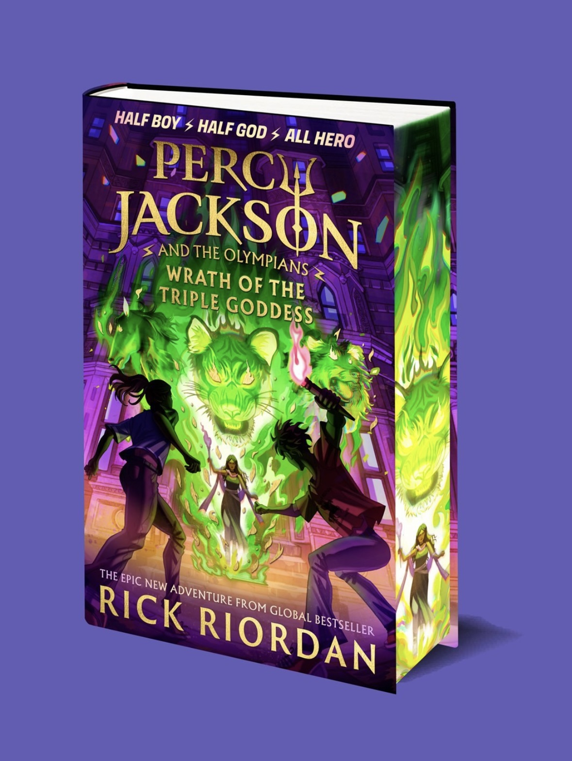 Percy Jackson and the Olympians Wrath of the Triple Goddess Rick Riordan