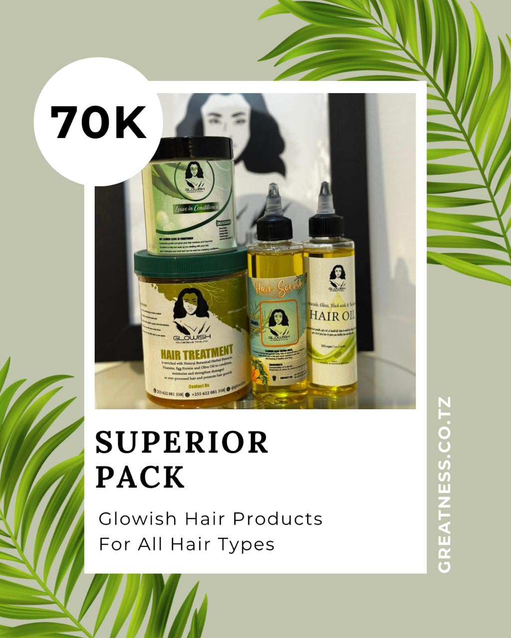 Greatness - Hair Care Products - Pack SUPERIOR.