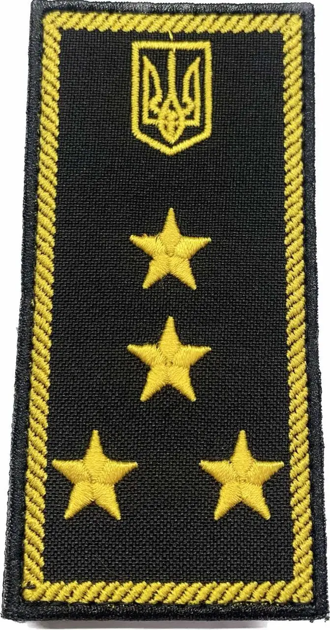 Погон Інспектор митної служби 1 рангу ( на липучці)