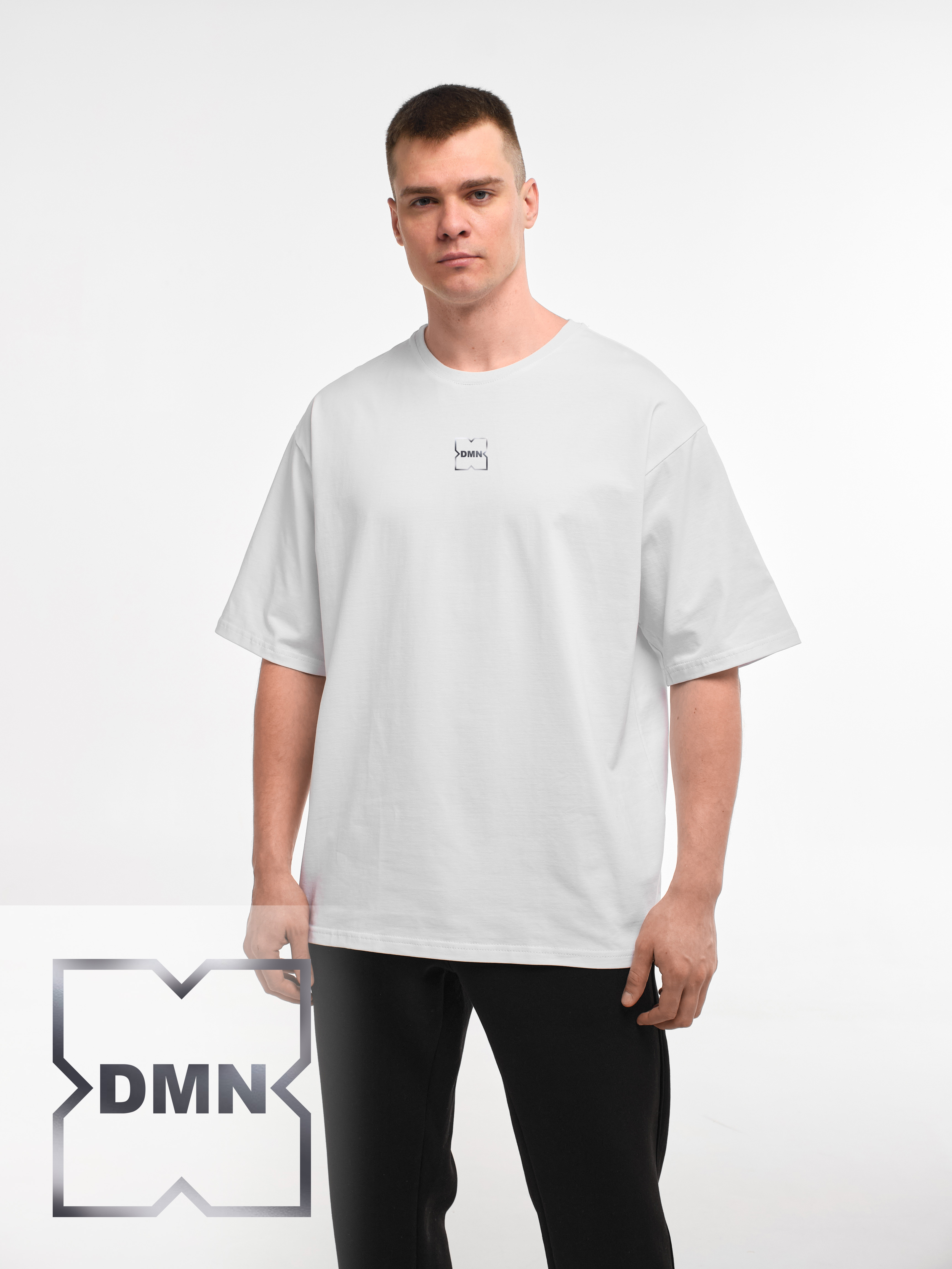 T-SHIRT "DMN" (DOMINATION) | WHITE EMOTION | XT-1