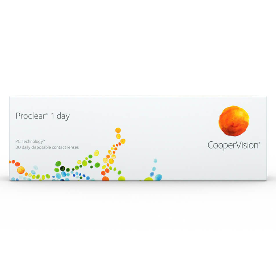 КОНТАКТНІ ЛІНЗИ Proclear 1 day (30 бл./уп.)