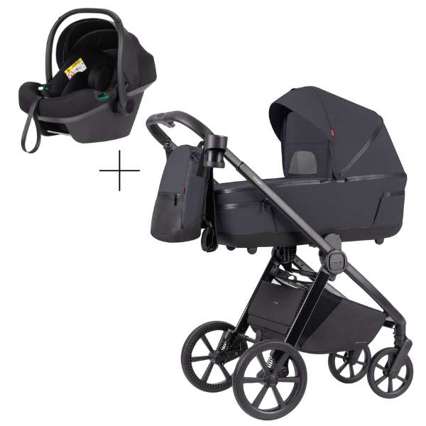 Коляска 3в1 Carrello Omega + CRL-6540 Meteor Grey