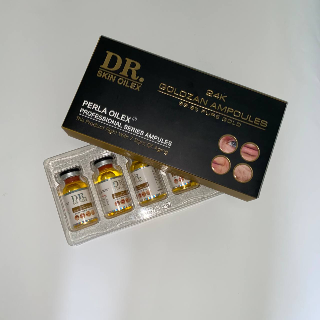 Dr Skin Oilex 24K Goldzan Ampoules Ампули з колагеном і золотом