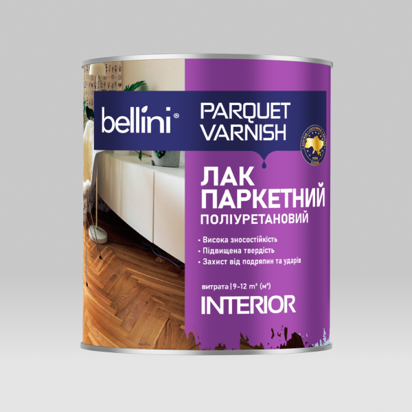 PARQUET VARNISH Лак паркетний поліуретановий ТМ BELLINI