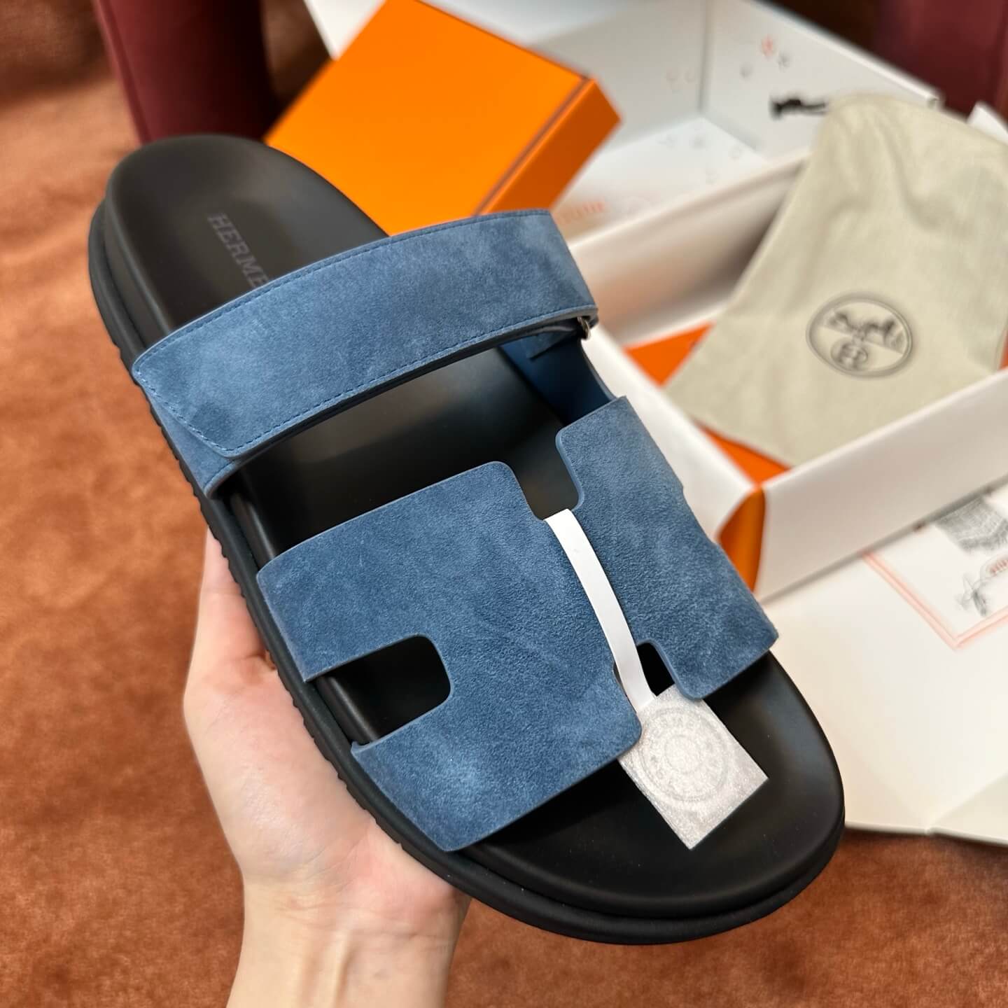 Hermes шльопанці
