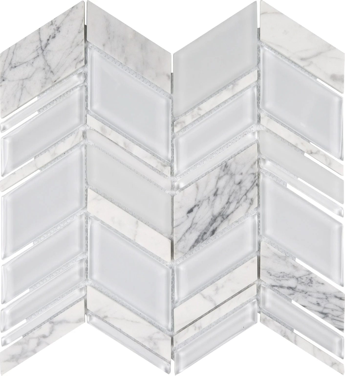 Chelsea Glass, Chevron Mosaic