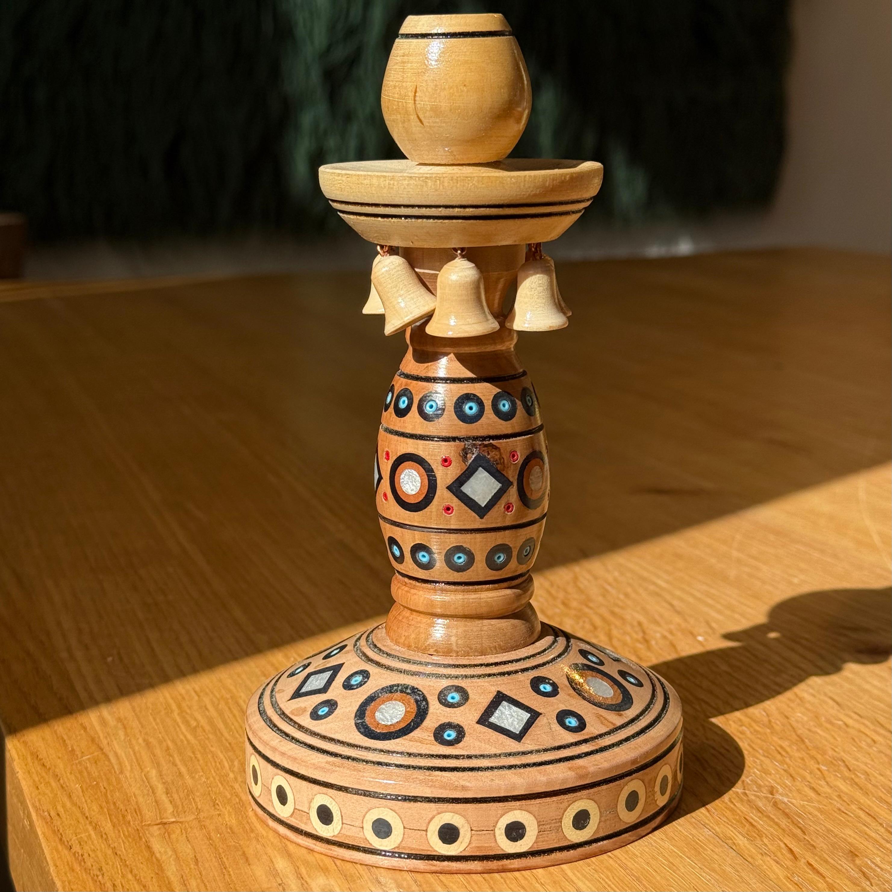 Інкрустований свічник 