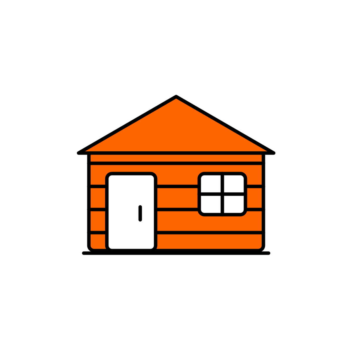 Tuinhuisje middel · 4–8 m²