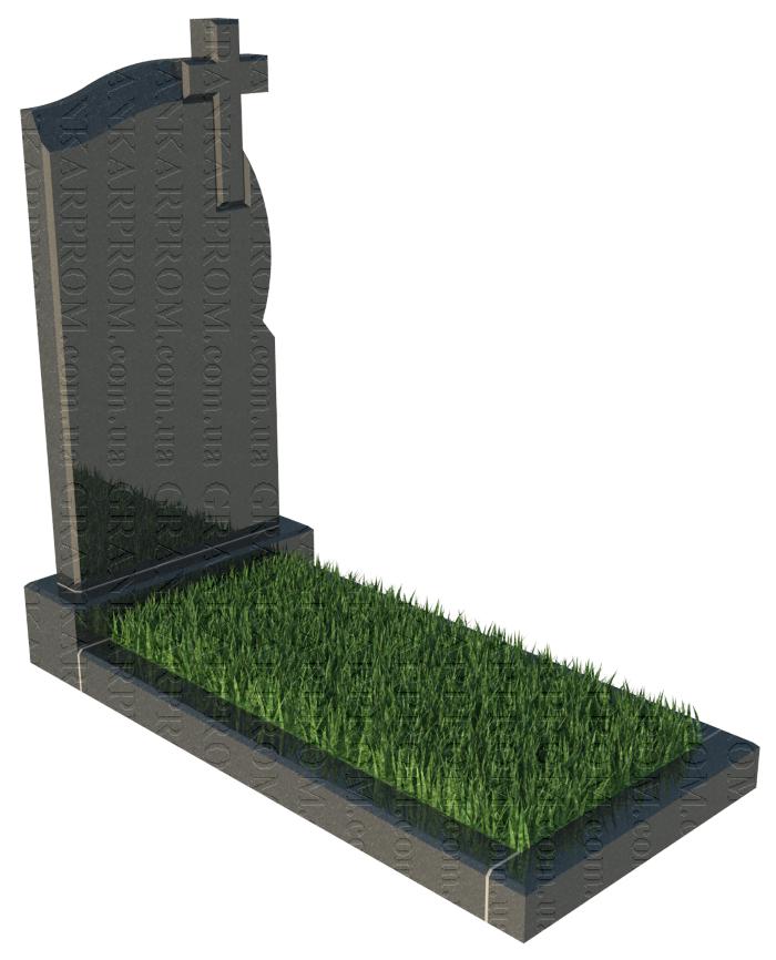 Пам’ятник одинарний 1-62AM