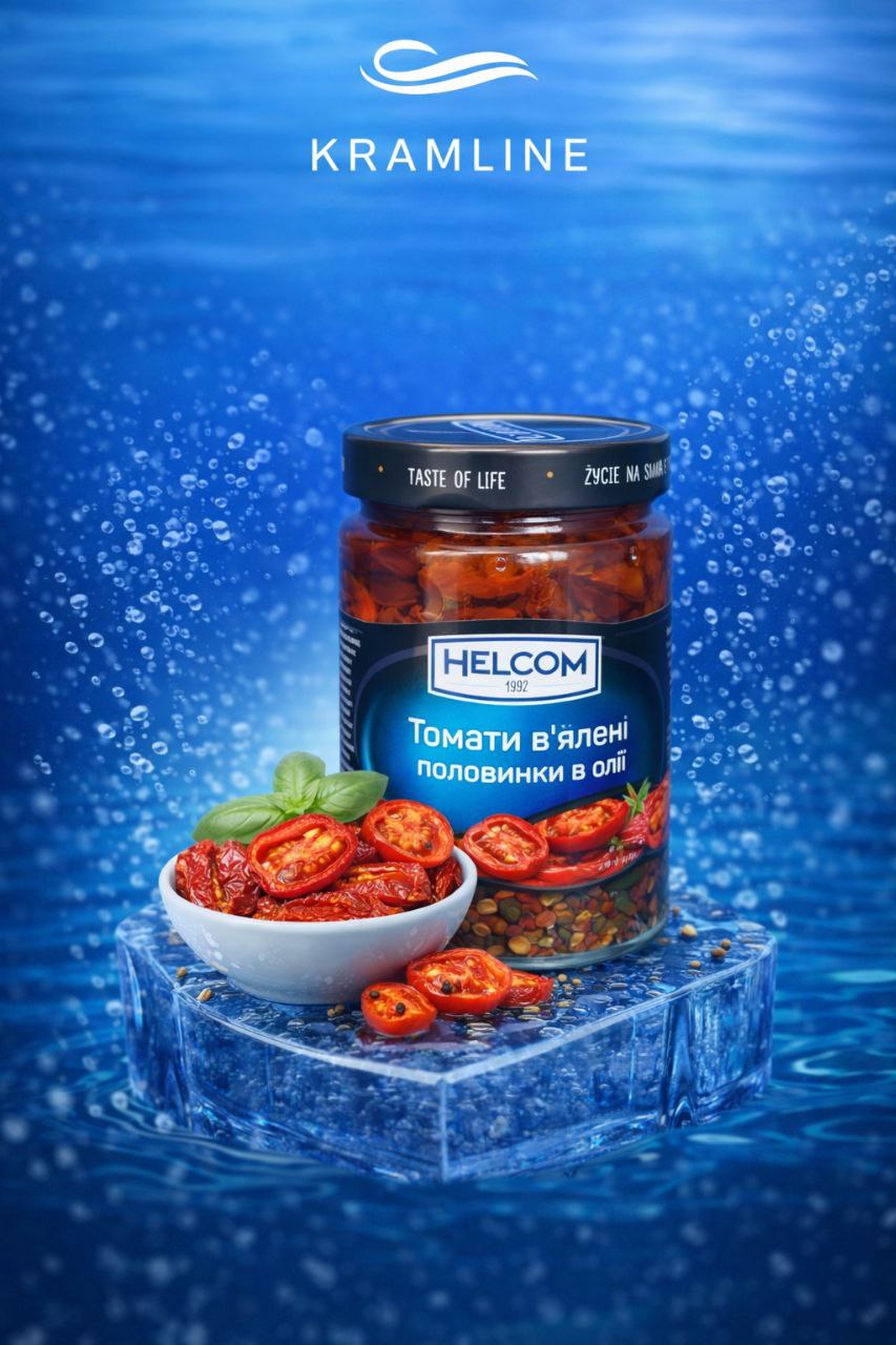 Томати в’ялені в оливковій олії “Helcom”