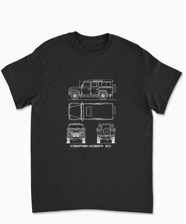 DEFENDER TSHIRT BLACK