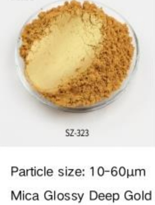 Mica Glossy Deep Gold