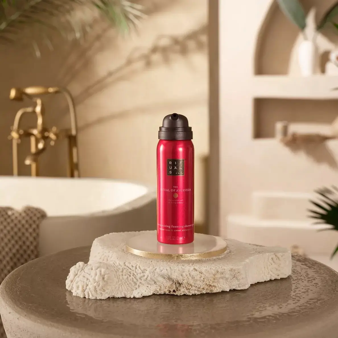 Гель-пінка для душу The Ritual of Ayurveda Foaming Shower Gel, 50мл