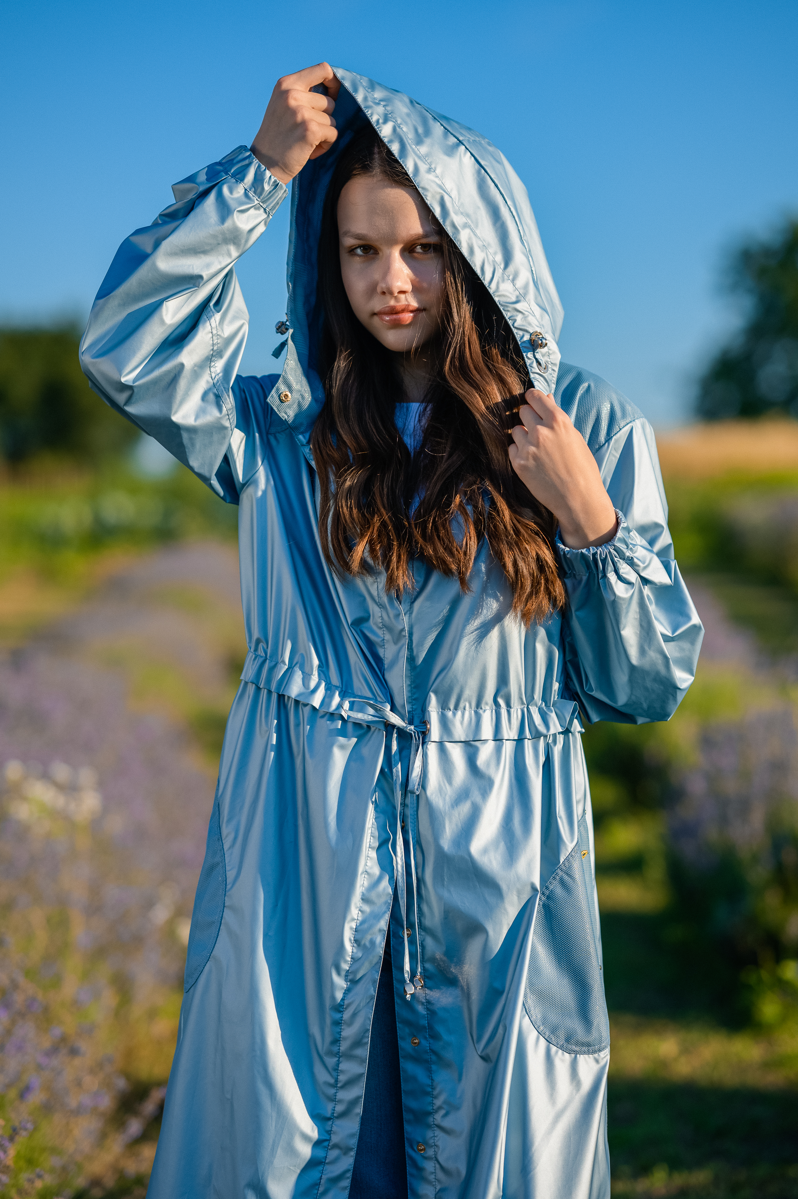 Azure Raincoat One size