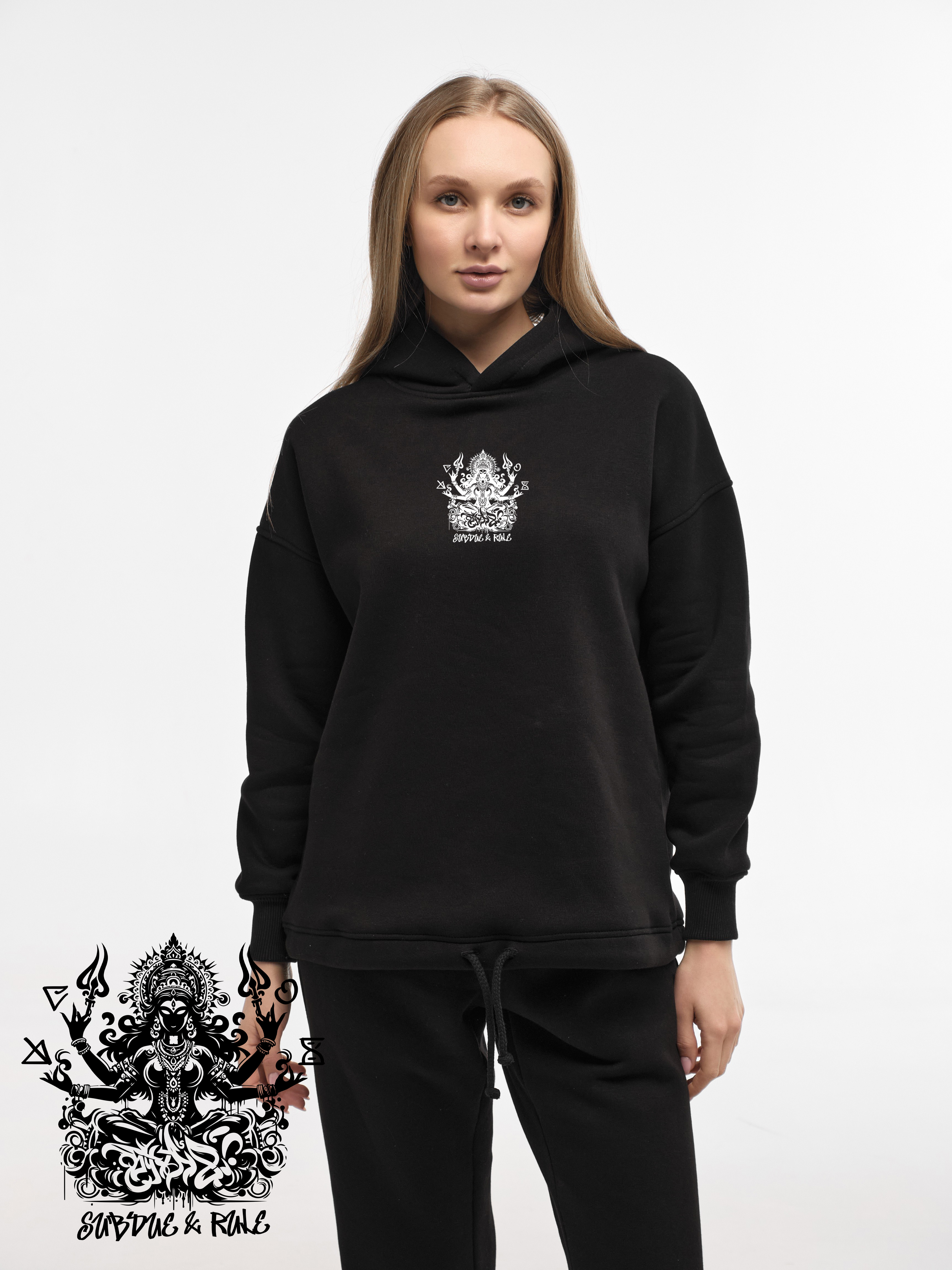 HOODIE "KALI" | LACE | BLACK EMOTION | XH2