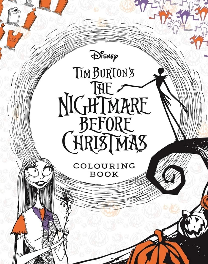 Disney Tim Burton's The Nightmare Before Christmas Colouring