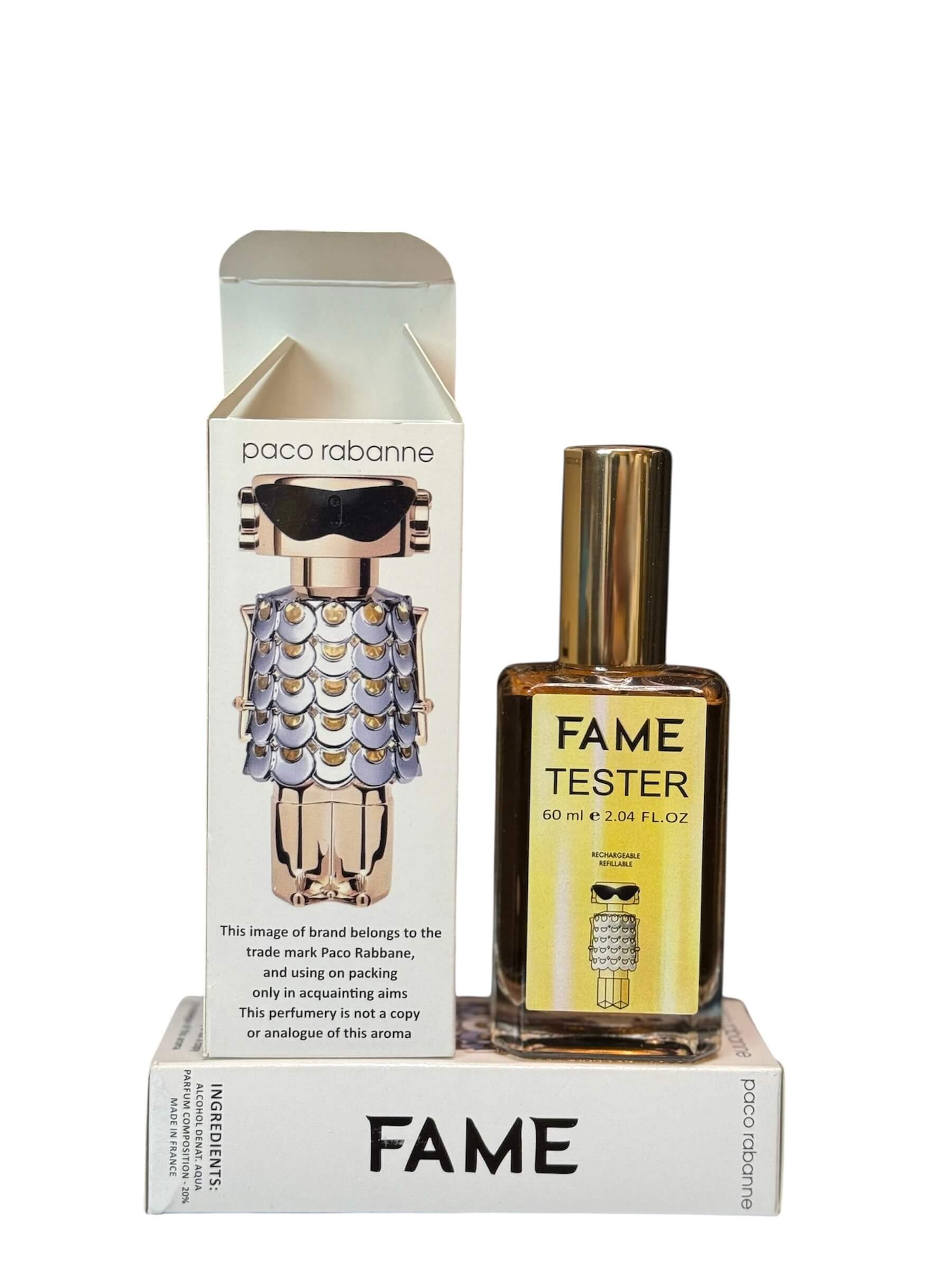 Тестер парфумів Rabanne Fame, 60 мл