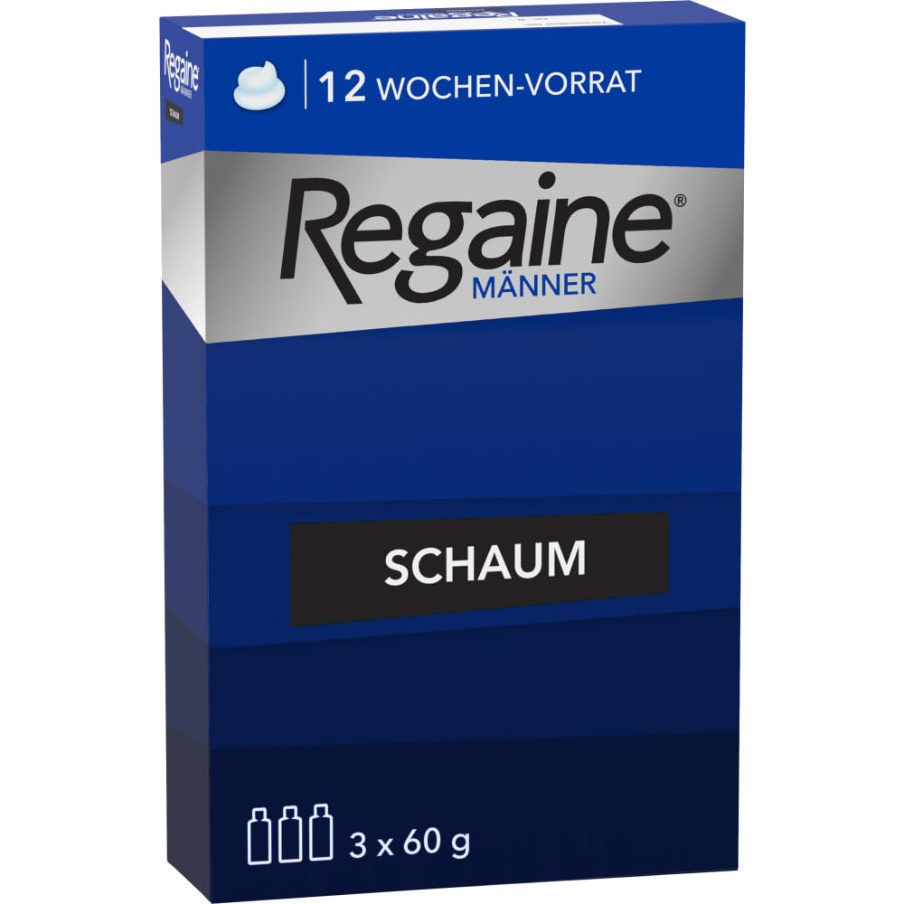 Regaine Піна для росту волосся - 3 шт x 60 мл