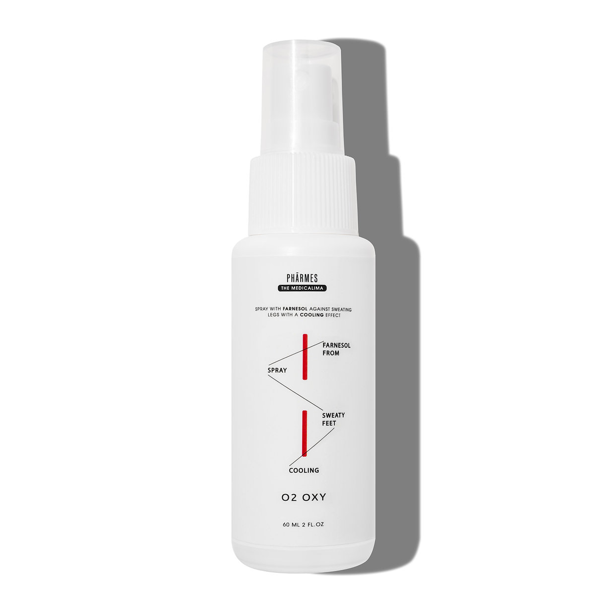 O2 OXY - FARNESOL SPRAY FOR SWEATY FEET