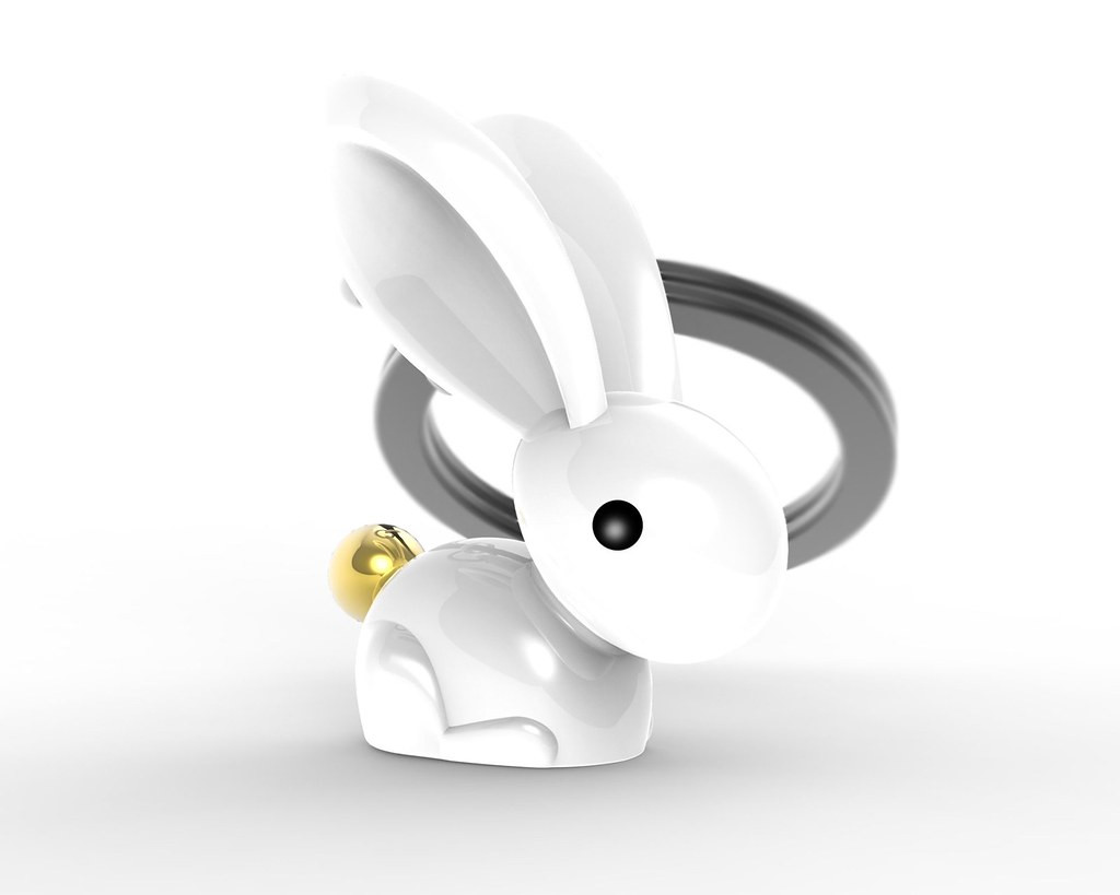 Брелок Metalmorphose Fashion Bunny – металевий брелок у вигляді модного кролика