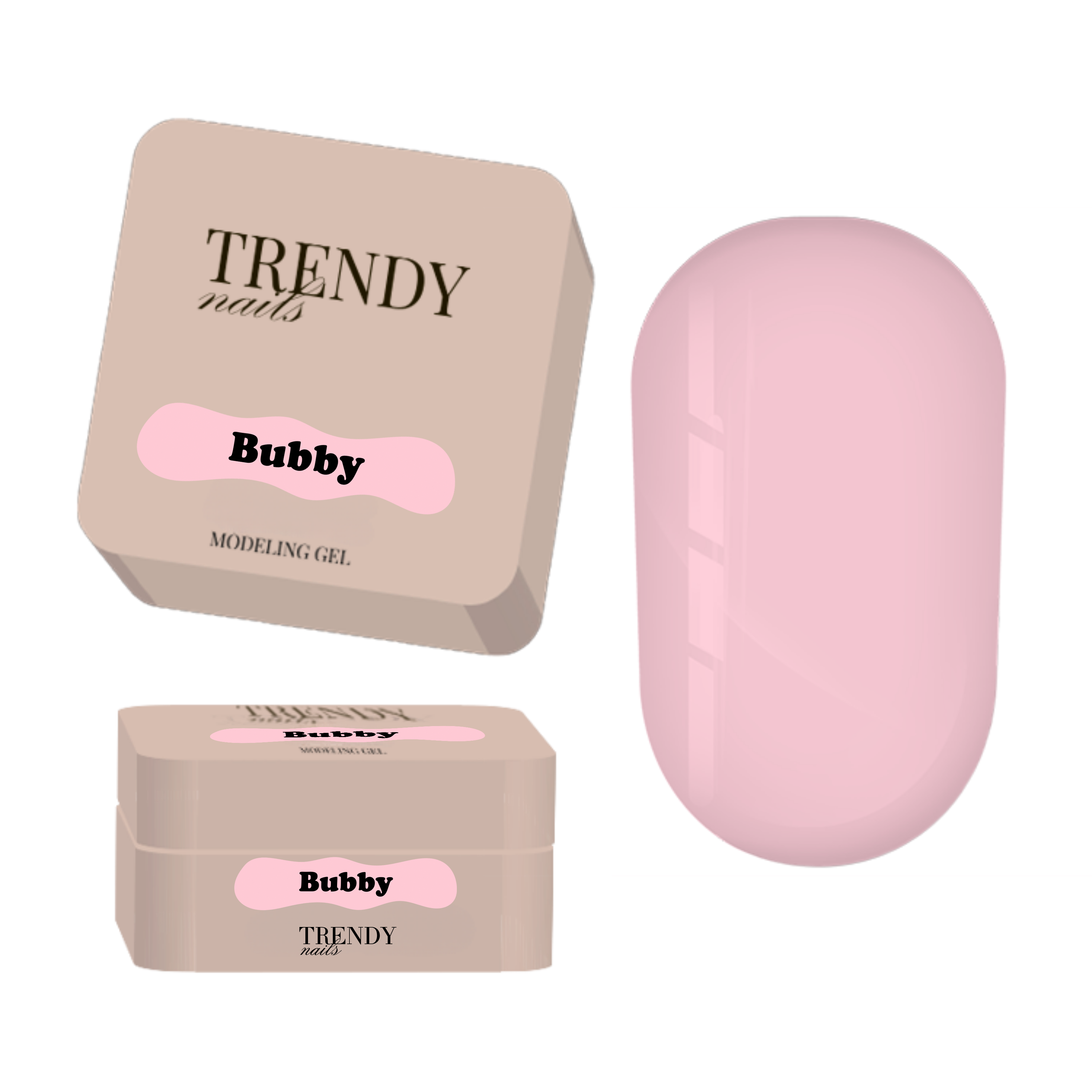 Modeling gel "Bubby" 30 ml