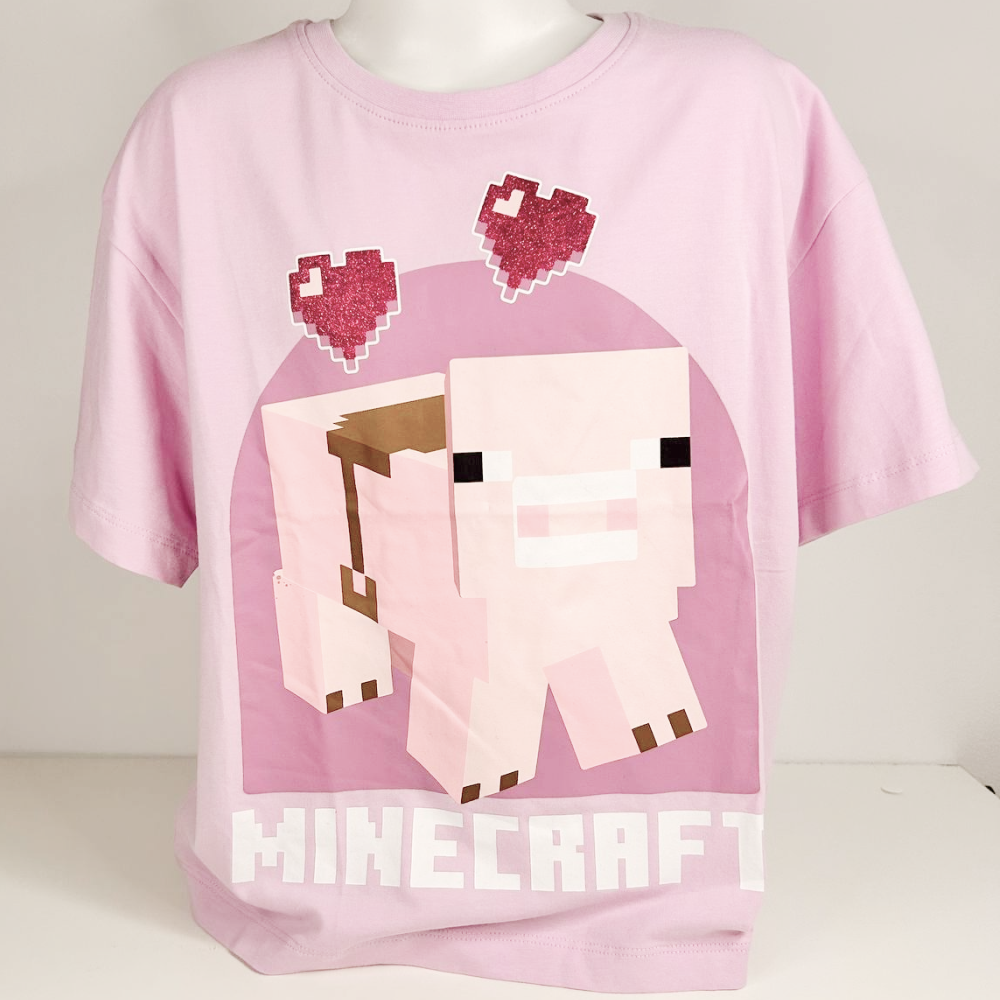 Футболка MINECRAFT для дівчат підлітків