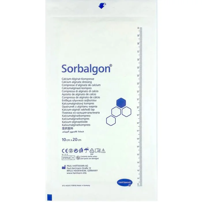 10×20см.Sorbalgon(сорбалгон) пов'язка для ран 1шт
