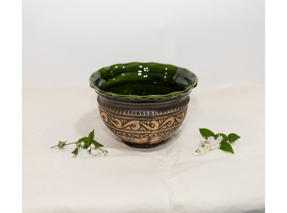 Макітра-хвилівка 2л