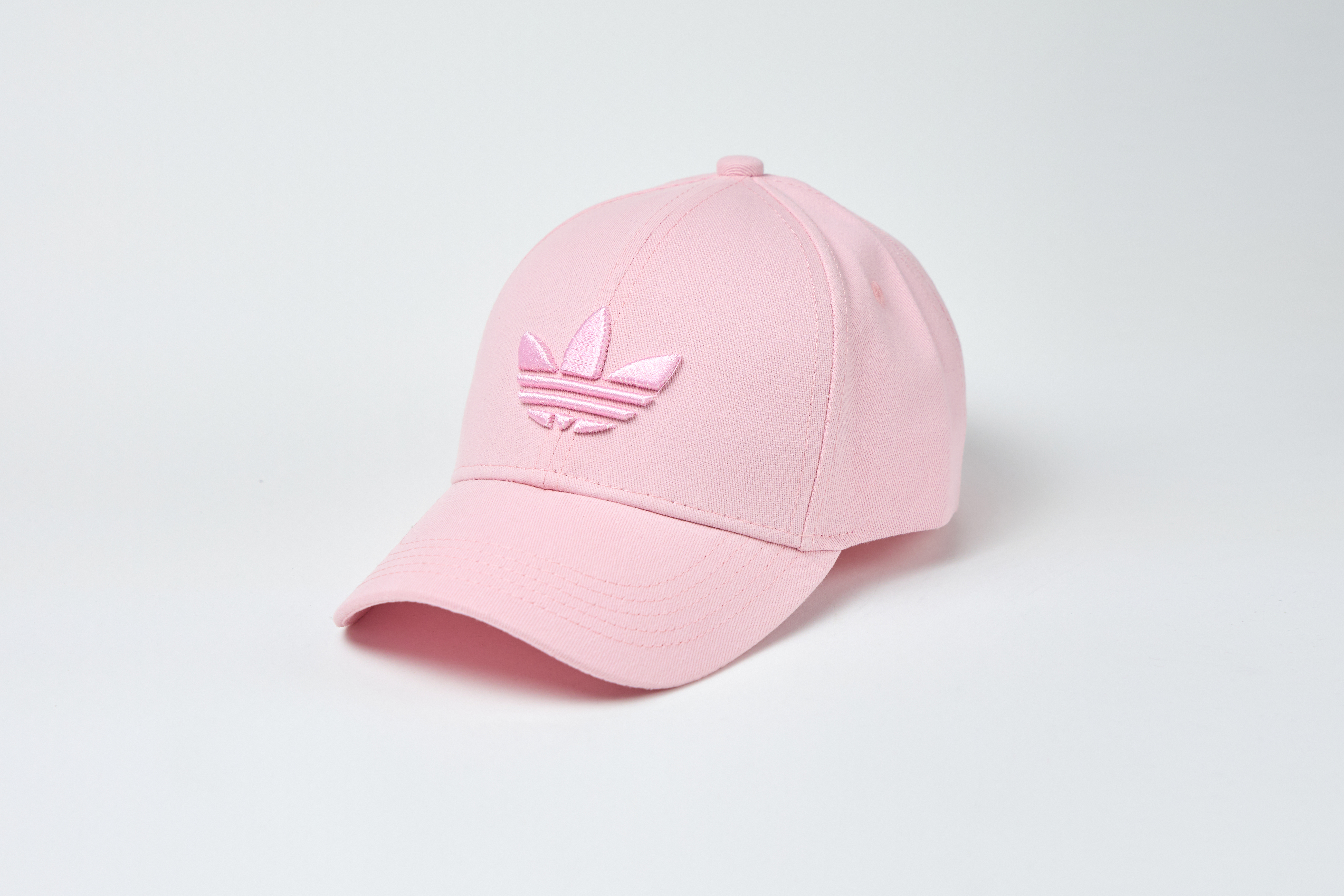 Бейсболка Рожева Вишивка Рожева Лого Адідас - Adidas Копія