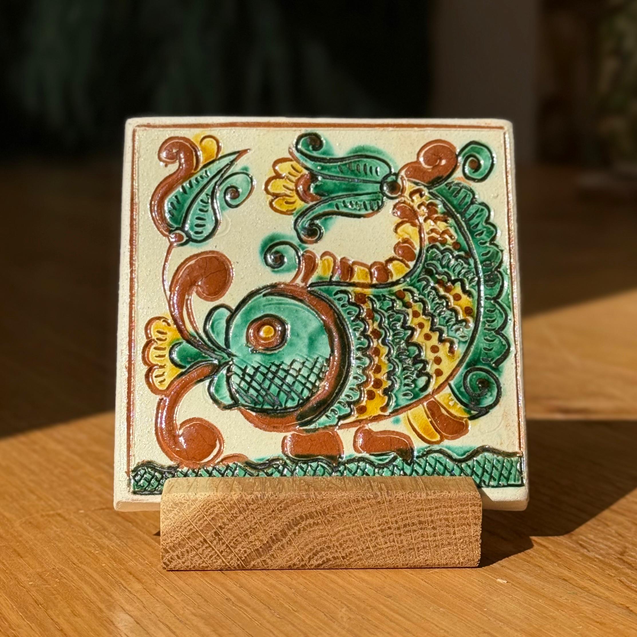 Керамічна плиточка для декору, 10*10 см