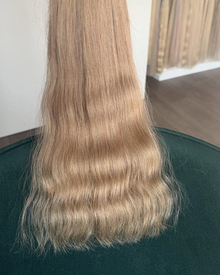 8.1 beige, 50 см, хвилясте, 100 г.