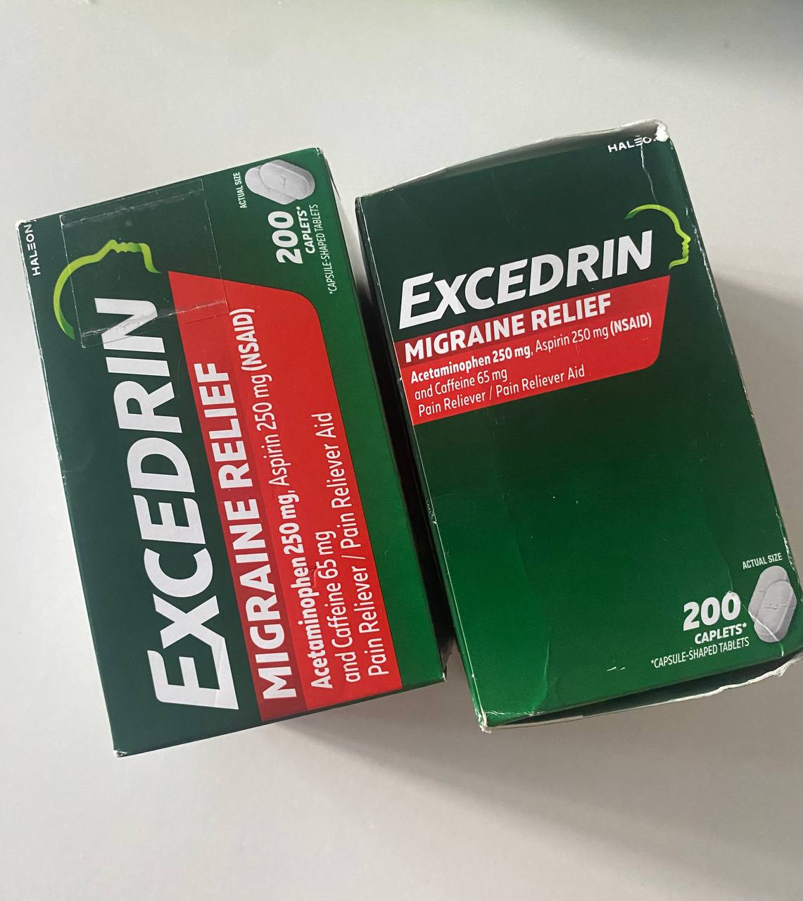 Excedrin Migraine від мігрені 200 капсул USA