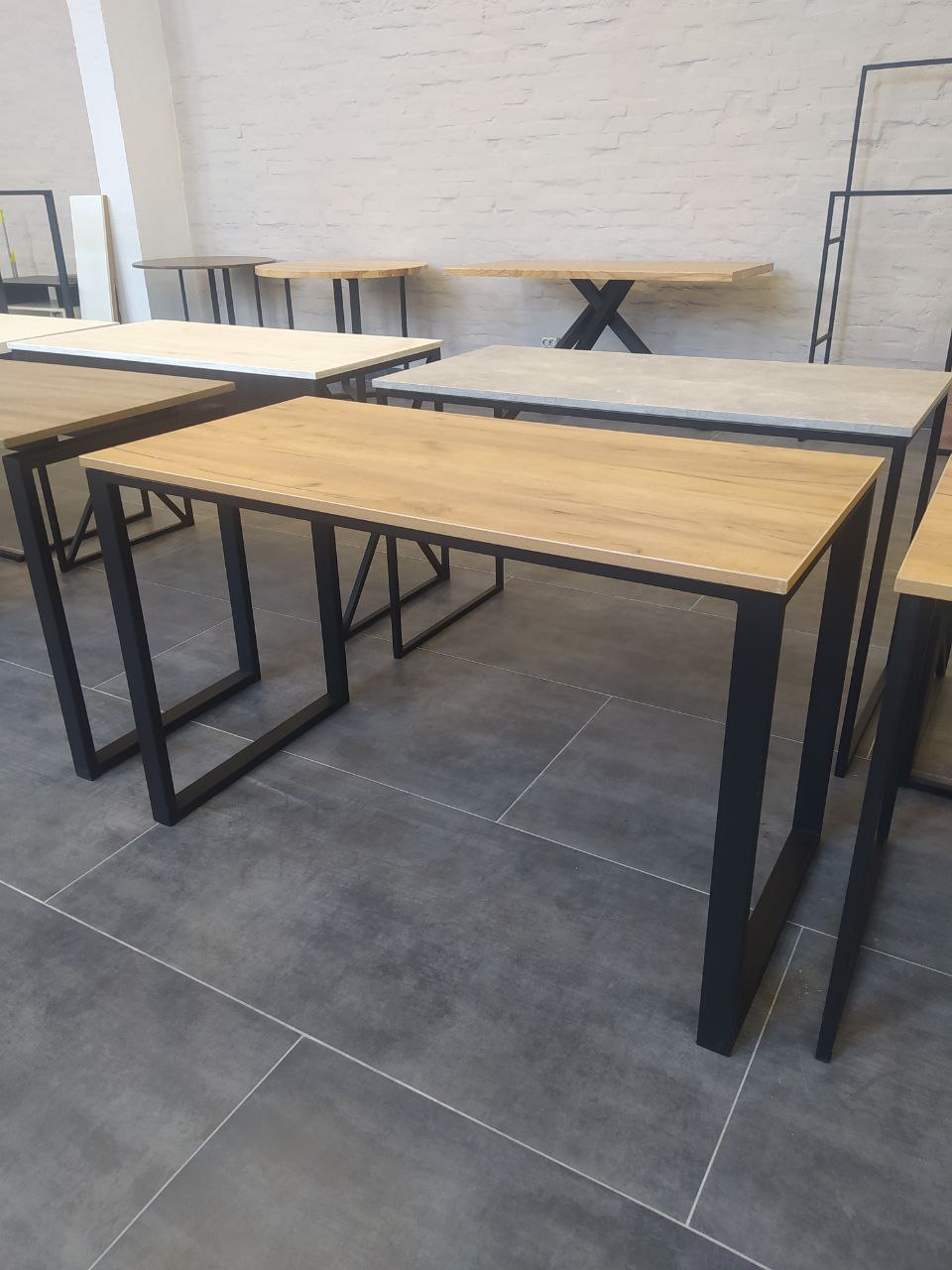 Стіл Лун 1, стіл комп'ютерний, письмовий стіл, робочий стіл 800-1400/600/750 мм., стіл Лофт